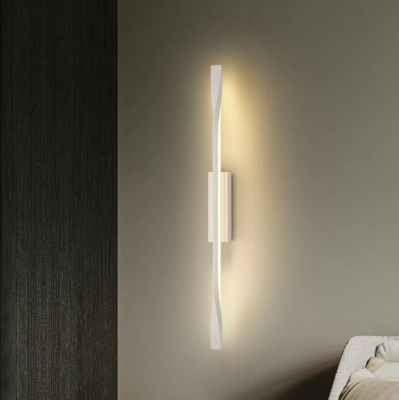 LED Modern Wall Lamps Simple Long Light